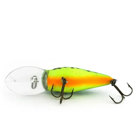 Bomber Model 7A Crankbait, Green Tiger, 9g, Brillo UV, #8504
