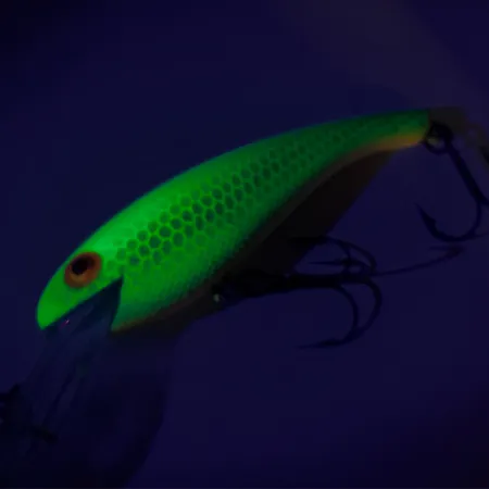 Cotton Cordell Deep Diver UV Señuelo, Verde/Amarillo/Naranja, 7g, #8505