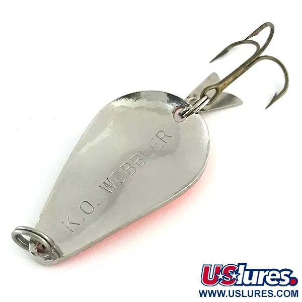 Cucharilla Acme K.O. Wobbler, Plata/Naranja, 14g, Atrayente V, #8507