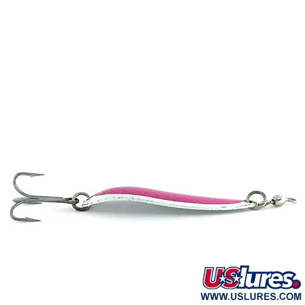 Luhr Jensen Krocodile Die #5 Cucharilla, Blanco / Rojo, 25g, Prisma, #8508