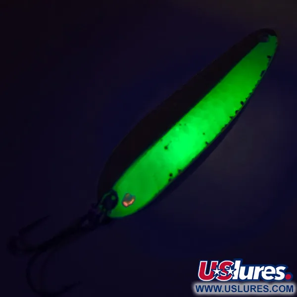 Wolverine Tackle Cobra UV Cucharilla, Níquel/Chartreuse, 14g, UV, #8514