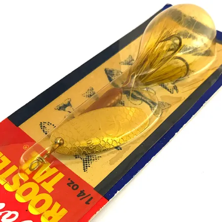 Yakima Bait Worden’s Original Rooster Tail Cucharilla, Oro/Marrón, 7g, #8520