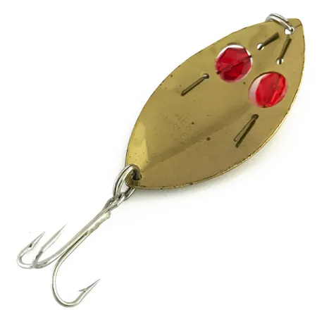 Herter's Glass eye spoon Cucharilla, Oro/Rojo, 11g, Ojos cristal, #8522