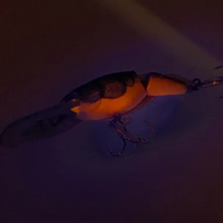 Rapala Shad Rap Jointed RS 05 Señuelo, Orange, 8g, UV, #8526