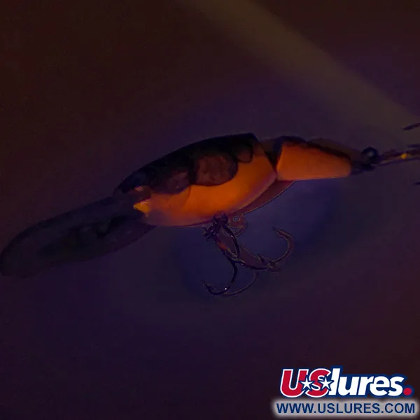 Rapala Shad Rap Jointed RS 05 Señuelo, Orange, 8g, UV, #8526