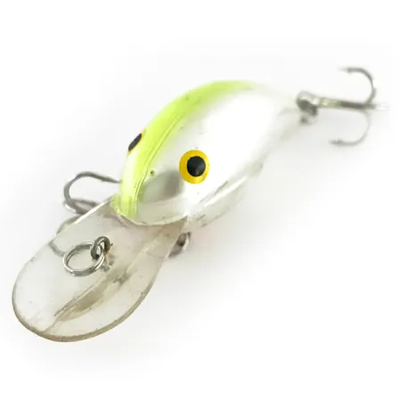 Bandit 200 Crankbait, Chrome Chartreuse, 8.5g, Sonajero, #8529