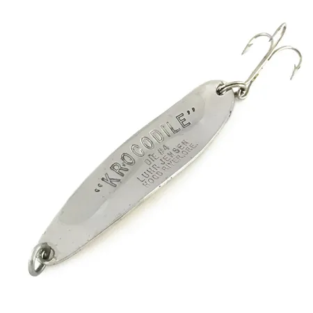 Luhr Jensen Krocodile Die #4 Cucharilla, Níquel / Oro, 14g, #8533