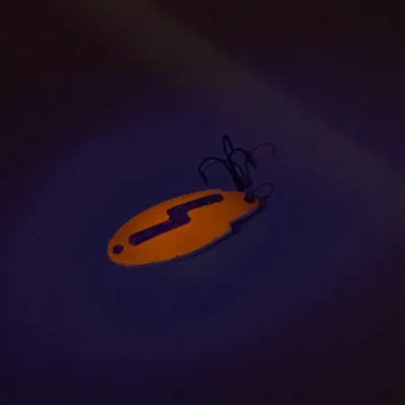 Acme Thunderbolt UV Cucharilla, Fluorescent Orange / Nickel, 3,5g, #8549