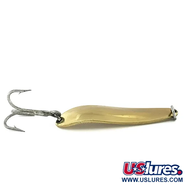 Luhr Jensen Krocodile Die #4 Cucharilla, Oro, 19g, Lance largo, #8574