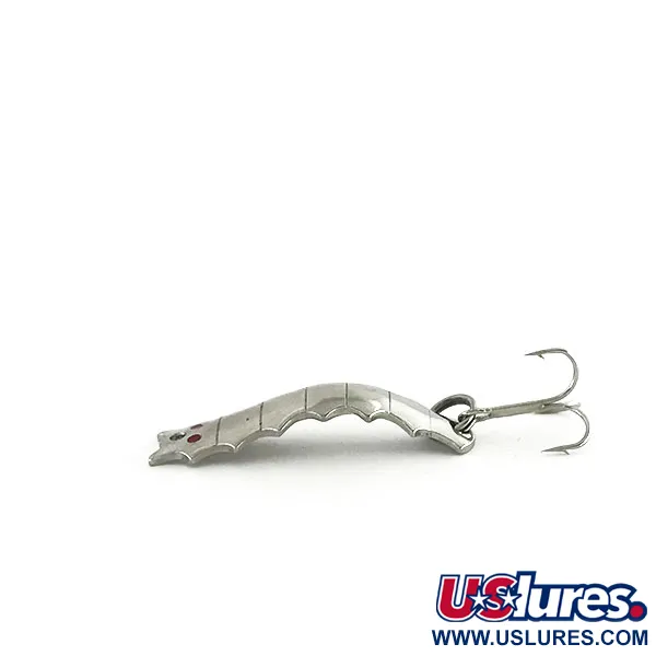 Goldfish Helgy Cucharilla, Nickel / Red Eyes, 4.5g, Perfil insecto, #8621