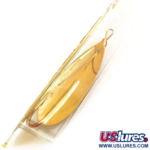 Weedless Johnson Silver Minnow Cucharilla, Rojo/Negro/Oro, 14g, #8625