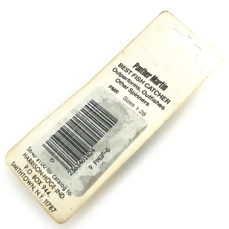 Panther Martin 9 Cucharilla, Oro, 10,6g, Hoja en eje, #8627