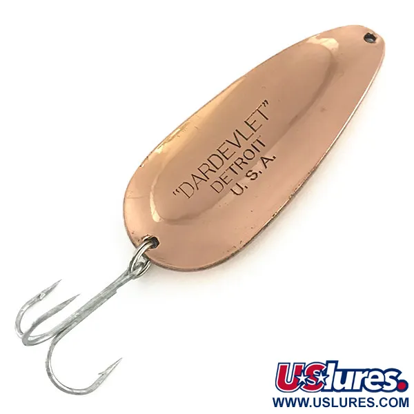 Eppinger Dardevle Rok't Devlet Cucharilla, Cobre, 35g, Vintage, #8633