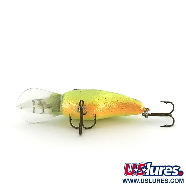 Strike King 4XD Crankbait, Chartreuse, 10g, Profundidad, #9238