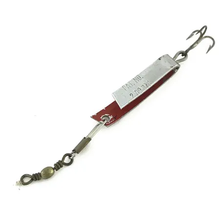 South Bend Super Duper 500 Cucharilla, Níquel/Rojo, 1,4g, #8642