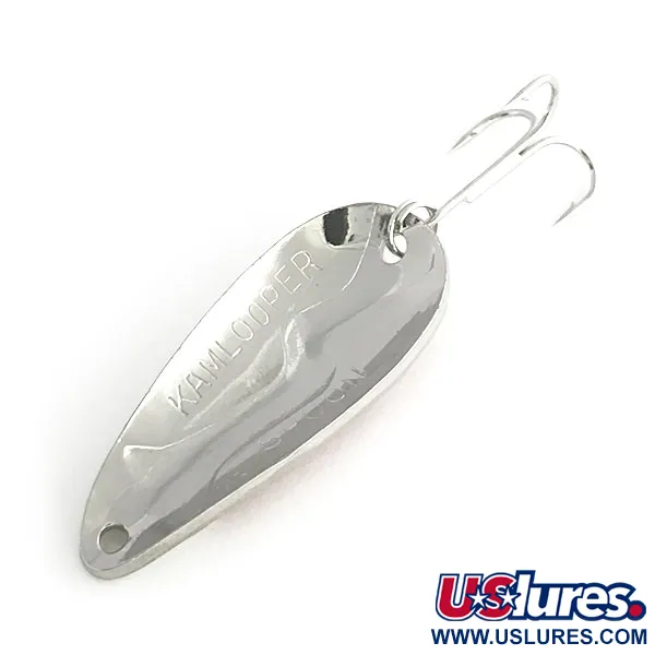 Acme Kamlooper Cucharilla, Rojo/Blanco/Níquel, 11g, USA, #8644