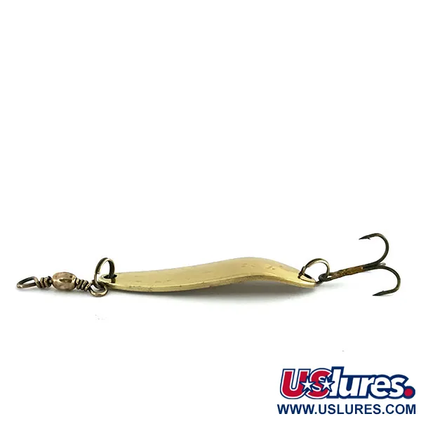 Luhr Jensen Krocodile Die #3 Cucharilla, Oro, 10g, Latón, #8652