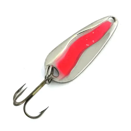 Cucharilla Luhr Jensen Hot Shot W UV, Nickel/Pink, 4,5g, UV, #8665