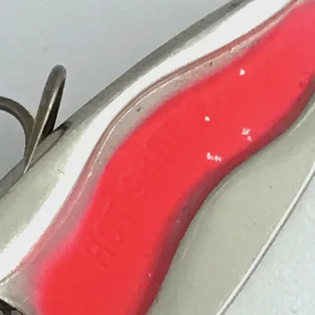 Cucharilla Luhr Jensen Hot Shot W UV, Nickel/Pink, 4,5g, UV, #8665