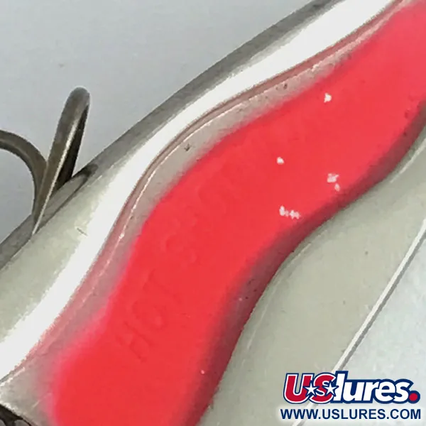 Cucharilla Luhr Jensen Hot Shot W UV, Nickel/Pink, 4,5g, UV, #8665