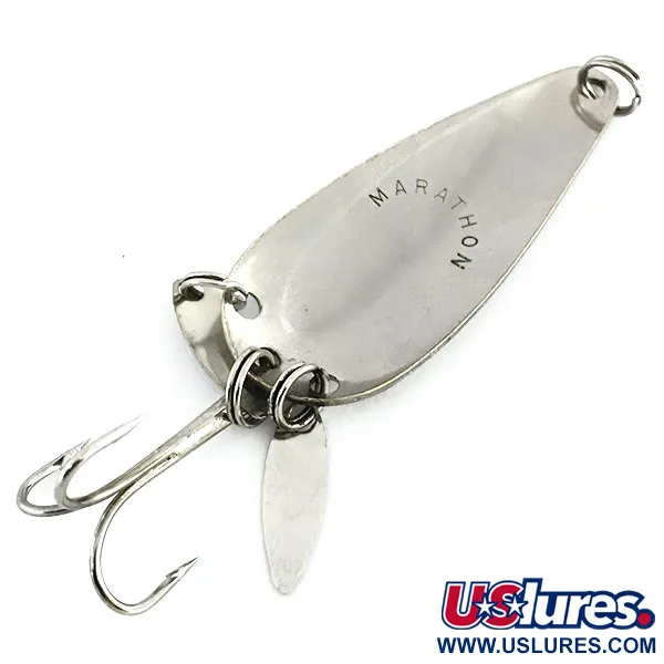 Marathon (with sonic blades) Cucharilla, Níquel/Rojo, 12g, #8682