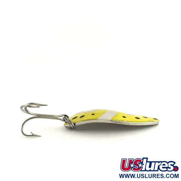 Seneca Little Cleo (Hula Girl) Cucharilla, Amarillo/Níquel, 18g, #8686