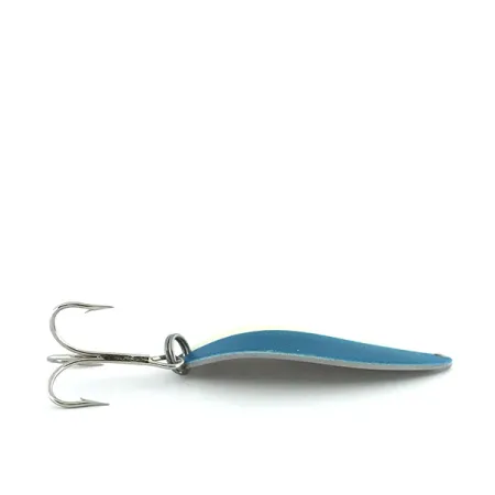 Acme Little Cleo Glow Cucharilla, Azul/Blanco/Níquel, 11g, Glow, #8688