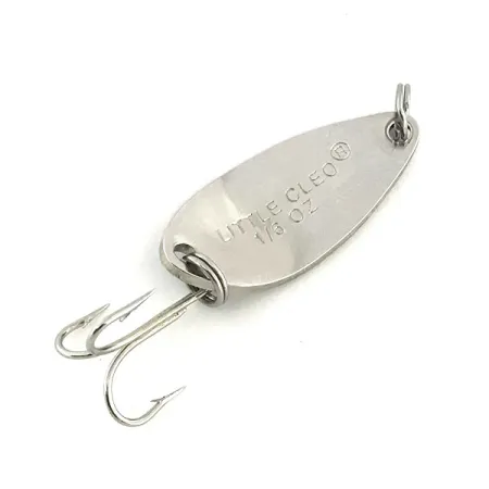 Acme Little Cleo Cucharilla, Níquel / Azul, 3.5g, Original, #8694