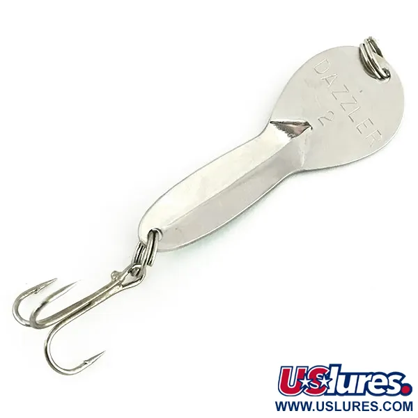 Acme Dazzler #2 Cucharilla, Níquel Martillado / Verde, 7g, #8700