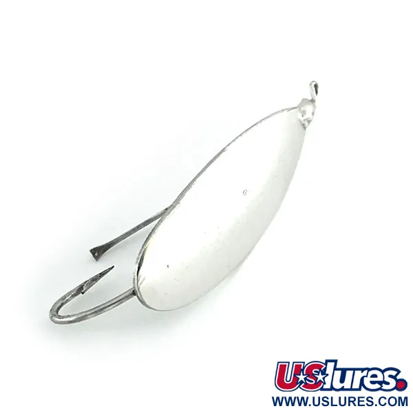 Johnson Weedless Silver Minnow Cucharilla, Plata, 5g, Antihierbas, #8714