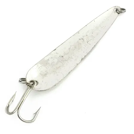 Dardevle Flutter-Chuck 3500 Cucharilla, Plata martillada, 8g, #8728