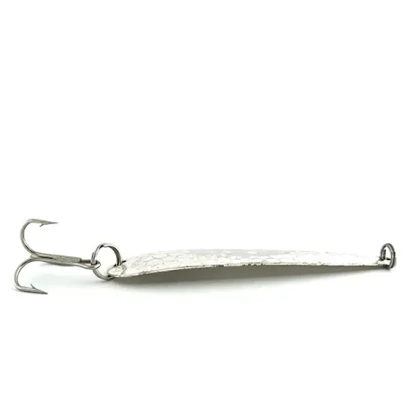 Dardevle Flutter-Chuck 3500 Cucharilla, Plata martillada, 8g, #8728