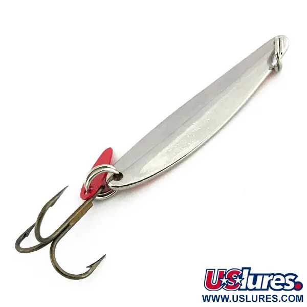 Bay De Noc Swedish Pimple UV Jig, Níquel/Naranja, 7g, Cinta UV, #8729