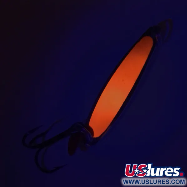 Bay De Noc Swedish Pimple UV Jig, Níquel/Naranja, 7g, Cinta UV, #8729