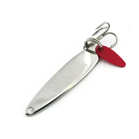 Bay de Noc Swedish Pimple Cucharilla, Níquel, 4.5g, Jigging, #8730