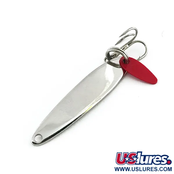 Bay de Noc Swedish Pimple Cucharilla, Níquel, 4.5g, Jigging, #8730