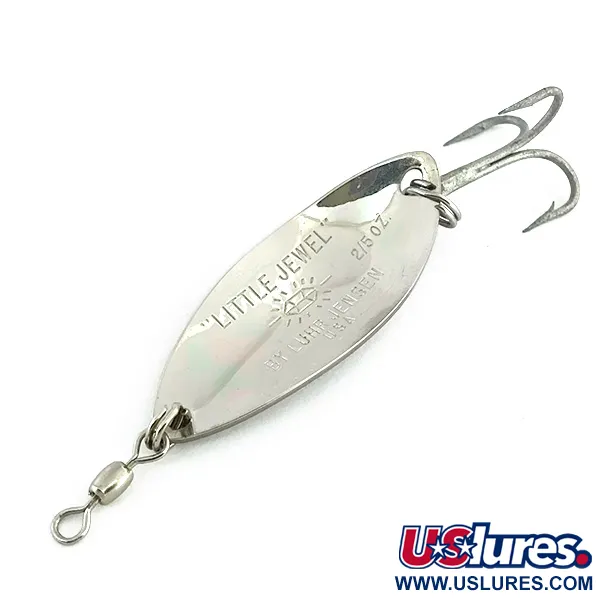 Luhr Jensen Little Jewel Cucharilla, Trout/Nickel, 14g, Vintage, #8733