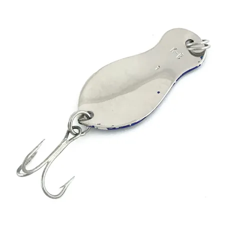 K-B Bait K-B Spoon 1 Cucharilla, Blue Metallic / Nickel, 6g, #8744