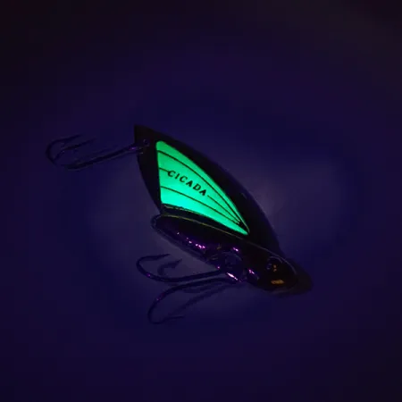 Reef Runner Cicada Blade Bait, Oro / Verde, 6g, EE. UU., #8745