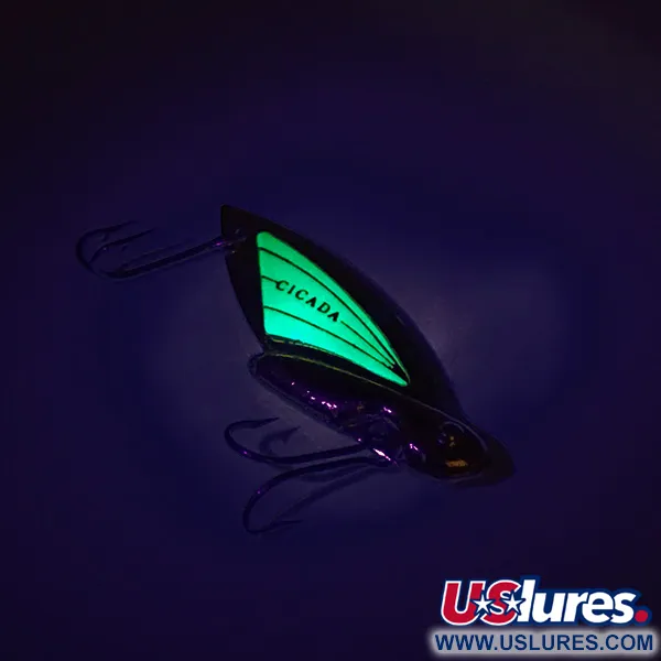 Reef Runner Cicada Blade Bait, Oro / Verde, 6g, EE. UU., #8745