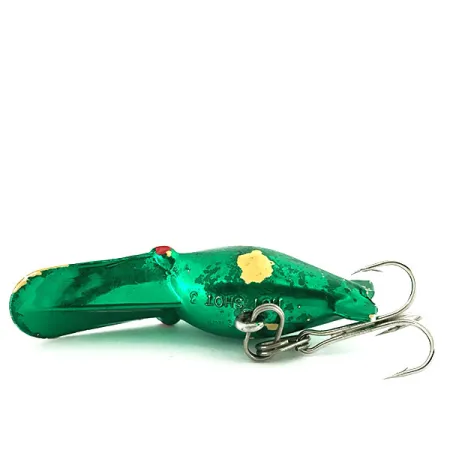 Luhr Jensen Hot Shot 3, 5.5g Verde Metálico, Señuelo de Curricán #8750