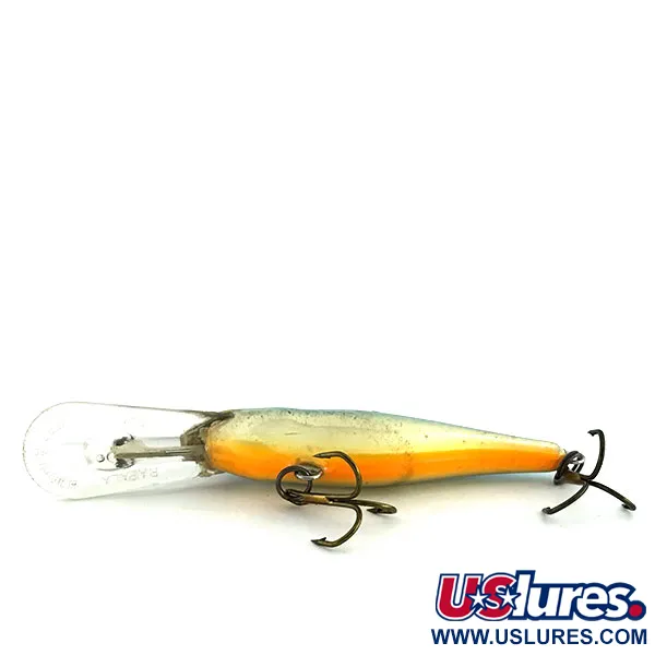 Rapala Shad Rap Deep Runner 07 Señuelo, Azul/Plata, 8g, Balsa, #8756