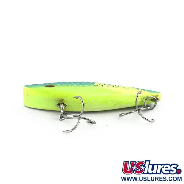 Strike King Diamond Shad UV Lipless Crankbait, Azul-verde/UV, 12g, #8759