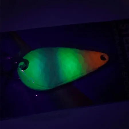 Rainbow Plastics Steelhead UV Cucharilla, Rainbow, 14g, UV, #8781