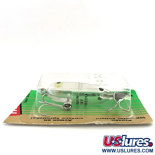 Heddon Tiny Torpedo Señuelo Superficie, Transparente, 7g, Hélice, #8787