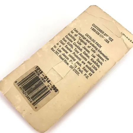 Luhr Jensen Little Jewel Cucharilla, Hammered Brass / Red, 7g, UV, #8789