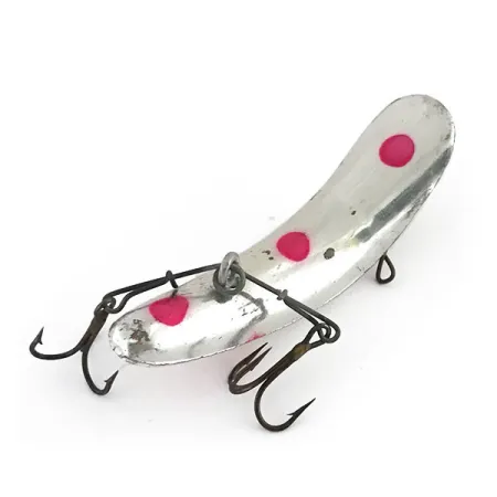 Yakima Bait FlatFish F7 Señuelo, Plateado / Rojo, 3,6g, Curricán, #8799