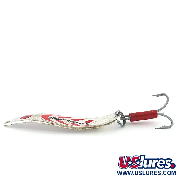 Mepps Syclops 2 Cucharilla, Níquel, 17g, Patrón Escamas, #8842