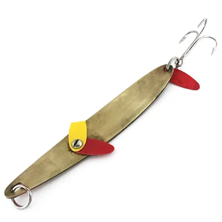 Bay De Noc Laker Taker UV Cucharilla, Oro/Naranja UV, 21g, #8854