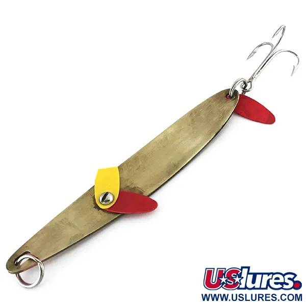 Bay De Noc Laker Taker UV Cucharilla, Oro/Naranja UV, 21g, #8854